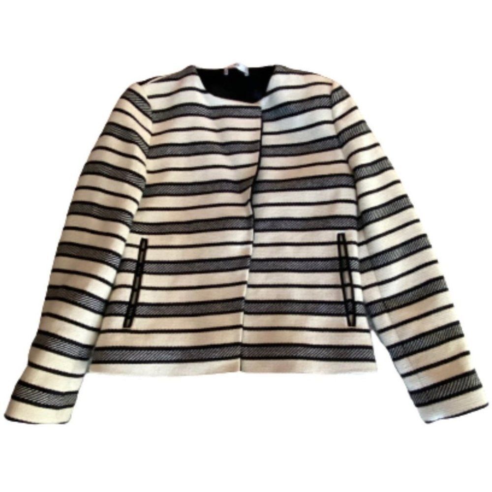 Casual Striped Blazer‎